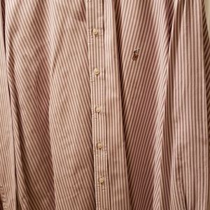 Mens Polo by Ralph Lauren stripped L/S oxford shirt